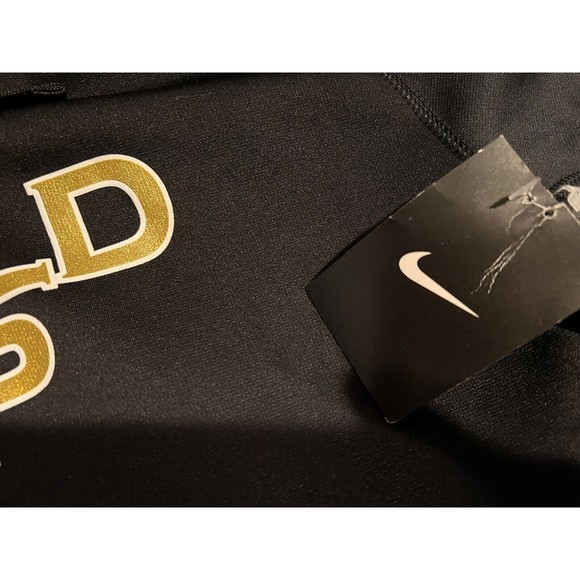 NEW MEN’S NIKE THERMA-FIT HOODIE SWEATSHIRT BLACK WORLD CUP NWT - Picture 8 of 10